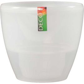 Горшок SANTINO ДЕКО ТВИН 1.5 л, 14х12.5 см, прозрачный 049645 