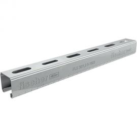 Монтажная шина Fischer FLS 30х1,0-2m, 30x31, 1 шт. 538755 