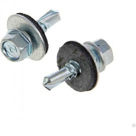 Кровельные саморезы Tech-Krep 5,5х19 оцинк с буром 5 кг коробка 144785 