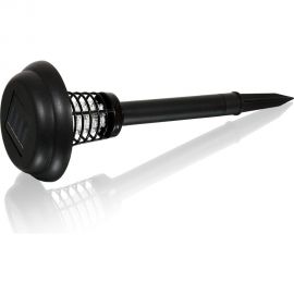 Лампа-ловушка для КОМАРОВ (уличная, на солнечной батарее) 14х14х24 см HELP 80416 