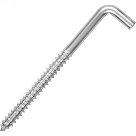 Крюк-шуруп ЕВРОПАРТНЕР L-обр. Zn d5,4хL70 мм 2 шт. 13 7635 1 