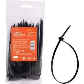 Кабельные стяжки (хомуты) Airline 3.6х150 мм пластиковые черные 100 шт ACT-N-20 