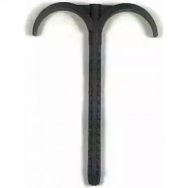 Двойной крюк с дюбелем для 2-х труб Rehau 8x100 12573881002 