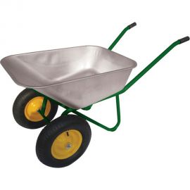 Строительная тачка с оцинкованным кузовом Park WB 100 л, грузоподъемность 300 кг 5302 186241 