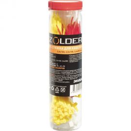 Стяжка для кабеля ZOLDER МИКС 2,5х100мм/2,5х150мм/3,6х200мм, 100/100/150шт. B11-250 