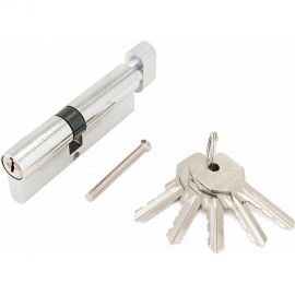 Цилиндровый механизм Стандарт CP (40х10х40 мм; 5 ключей; английский ключ; вертушка) 12222 