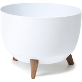 Кашпо на ножках LAMELA Sp.z o. ROMA 882 47х26.5 см, белое 062515 