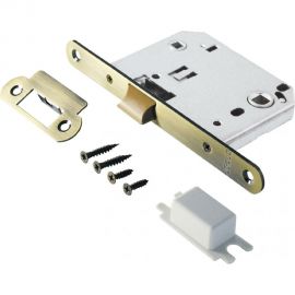 Защелка Аллюр L7050PR AB (старая бронза; пластик; овальная планка 18 мм; без ручек; с фиксатором) 11556 