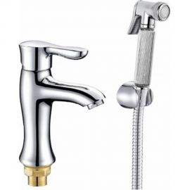 Смеситель для умывальника Potato с гигиенической лейкой P1211 