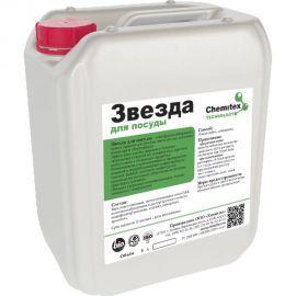 Моющее средство для посуды ХИМИТЭКС Звезда 5 л ЗВДП020/5ЛК 