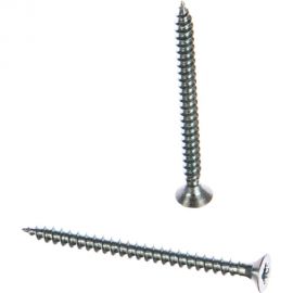 Потайной универсальный шуруп Метизный двор 3,0x40, белый, 25 шт. 4690441018885 