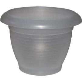 Горшок SANTINO Терра 1 л, 15х10.5 см, прозрачный 049241 