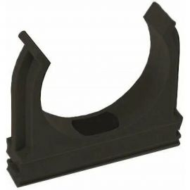 Держатель для труб Экопласт CF32G D32 мм, черный 41732-10BL 