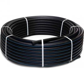 Труба RTP питьевая напорная ПНД ПЭ 80, PN 10, SDR 13.6, D 50 мм, 100 м 11259 