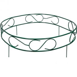 Заборчик Sadagro клумба Прямая 4 секции, зеленый 8428 