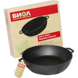 Чугунная жаровня Tima 260 c 2-мя ручками без крышки 03261 