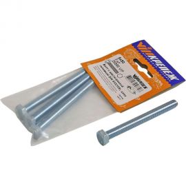 Болт с ш/г VIPкрепеж DIN 933 (558) полная резьба 8х80 3шт 26896 VIP 