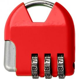 Навесной кодовый замок Trodos CL532 красный Blister 210148 