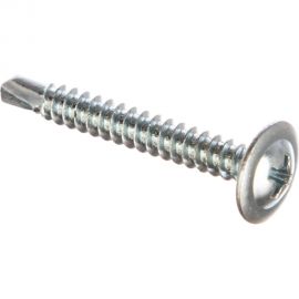 Саморез с прессшайбой Метизный двор 4,2х32 сверло уп. 1 кг 4690441023568 