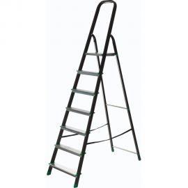 Стальная стремянка с алюминиевой ступенью SMARTY Combi 7 ступеней SN023-07 