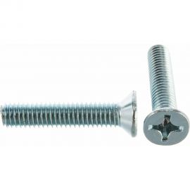 Потайной винт Метизный двор M6x45, DIN 965, 100 шт. 4607159066862 
