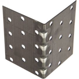 Усиленный монтажный уголок Rock RKMP6, 60х60х80х1,5 мм 20 шт. 413607 