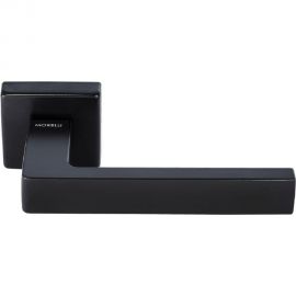 Дверная ручка MORELLI HORIZONT SQ NERO цвет - черный 9012304 