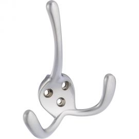 Мебельный крючок KERRON Д75 Ш102 В28, матовый хром KR 0140 SC 