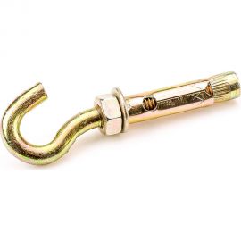 Анкерный болт с крюком Стройметиз 10х60 уп. 2 шт европодвес 2530031 