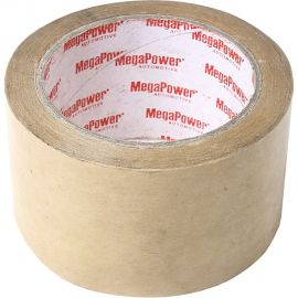Картонная клейкая лента MEGAPOWER 60мм х 25м бежевая KRT-6025 