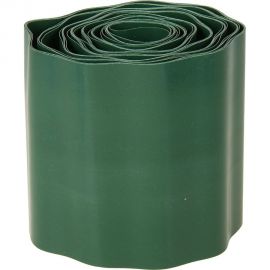 Бордюрная лента Дачная мозаика гофрированная, зеленая 11976 