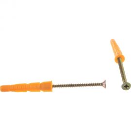 Пакет универсальный дюбель Метизный двор 8х52мм + шуруп 5,0х50мм 8 шт. 4607173902481 