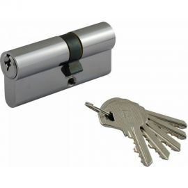 Цилиндровый механизм НОРА-М ЛУ-70 40-30 хром 12675 