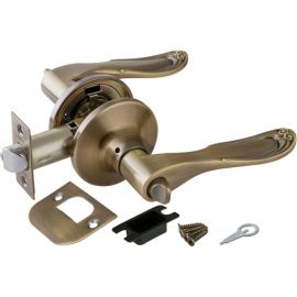 Ручка защелка PUNTO 6030 AB-B фик. бронза 34667 