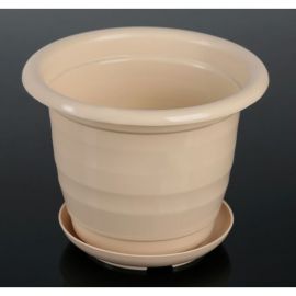 Горшок для цветов Доляна Арена 2 л, пудра 1345277 