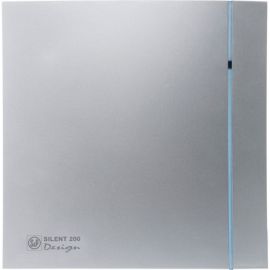 Soler&Palau Вентилятор SILENT-200 CHZ SILVER DESIGN-3C RE 03-0103-133 