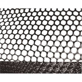 Россия Сетка газонная в рулоне 2x30, ячейка 8x6 мм - черная //64500 