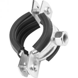 Трубный оцинкованный хомут с гайкой Зубр 1/2"", 1 шт. 37850-20-24-1 