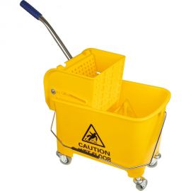 Пластиковое ведро с отжимом Baiyun 20 л., желтый AF08068-Y 