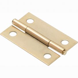 Карточная петля СКОБЯНОЙ латунир., 38 мм, 2 шт. 002643 