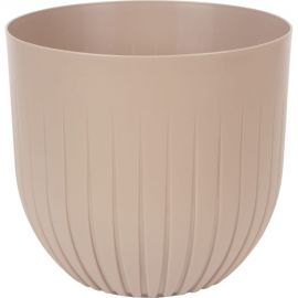 Пластиковый горшок с вкладкой liveingreen АЛЬФА ФРАППЕ диам. 13 см, высота 12.5 см, 1.4 л А13-90 