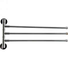 Поворотная вешалка для полотенца LEDEME тройная L113 896710 