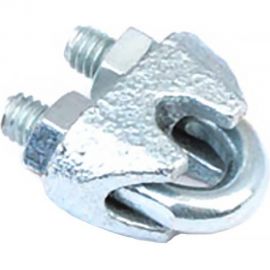 Зажим троса Стройбат DIN 741 3мм белый цинк 20 шт 308450 