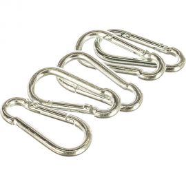 Пружинный карабин Саморезик 5х50 DIN 5299 C, 5 шт. DIN5299C-5х50-5 