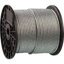 Грузоподъемный стальной трос ЗУБР Профессионал DIN 3060, d=8 мм, L=80 м 30415-08 