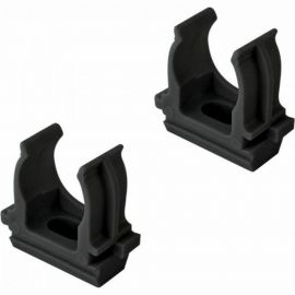 Крепеж-клипса для трубы TDM ПНД 20 мм черная SQ0405-0112 