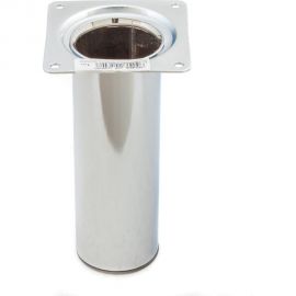 Мебельная ножка Стройбат d 30x250 хром 1 шт 275670 