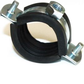 Сантехнический хомут с гайкой для труб СВК 3/8 М8 15-19 SVK-Fe012 