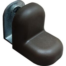 Крепежный стальной уголок Локри 20x20 мм, черный, 4 шт. 2/100 