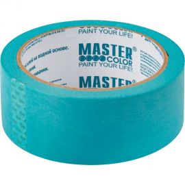 Малярная бумажная лента для деликатных поверхностей MASTER COLOR 38 мм х 25 м 30-6133 